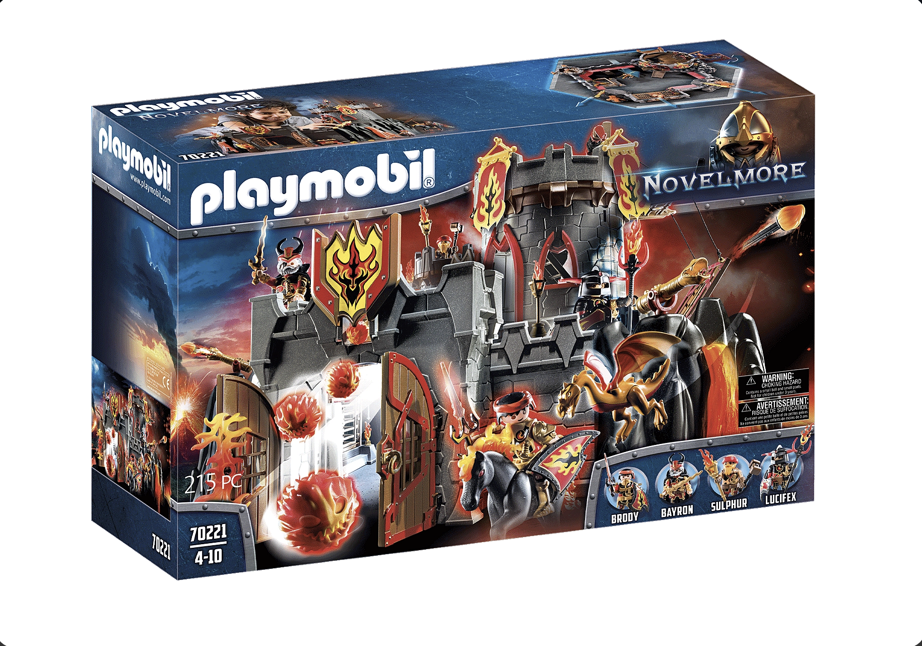 Playmobil - Burnham Raiders Fortress (Value: $240)