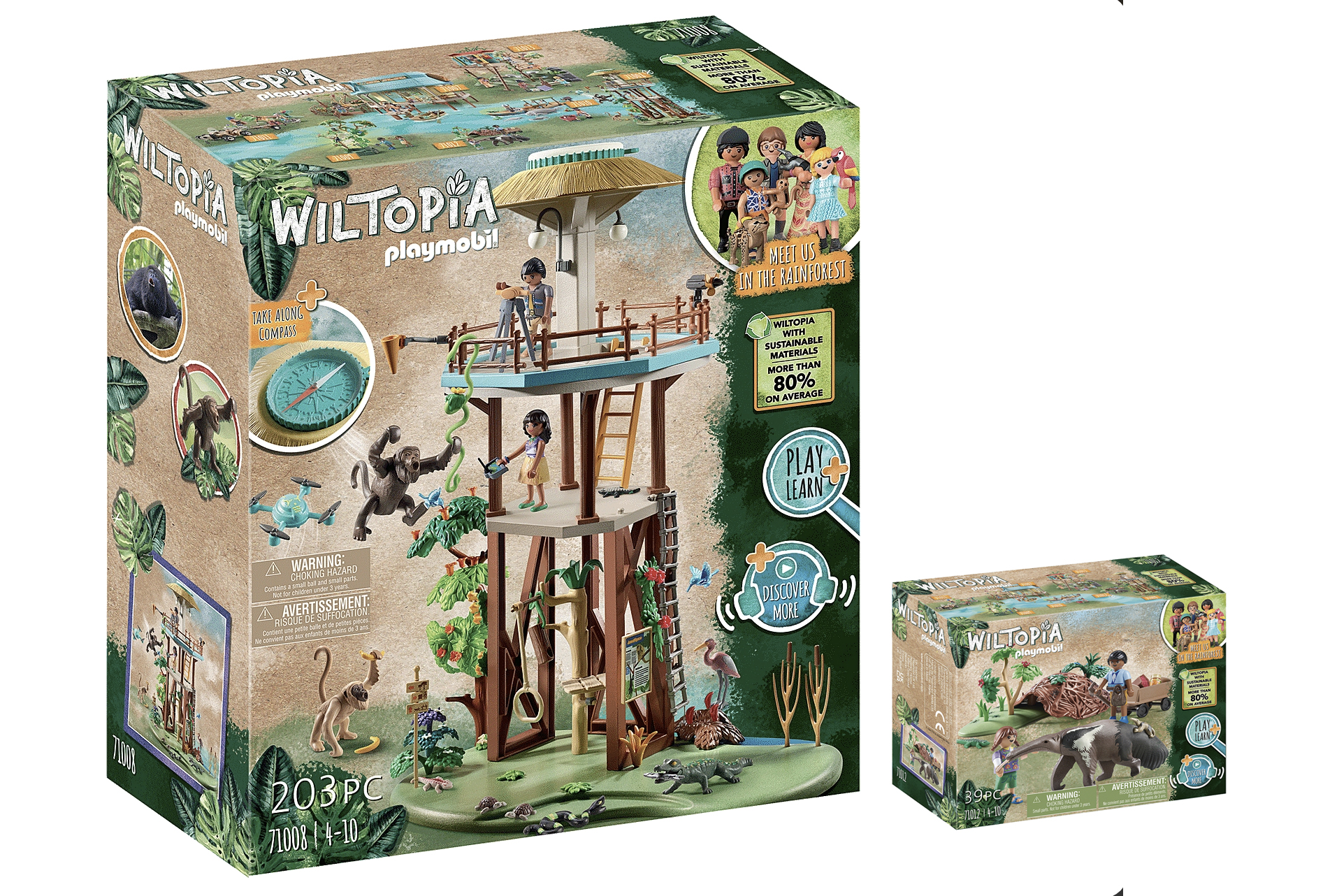 Playmobil - Wiltopia Two-Set Bundle (Value: $150)